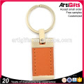 Cheap Custom Handmade Leather Keychain With Tassel